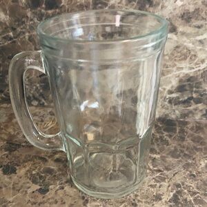 Child’s Jelly Jar Juice Glass Mug Handle Vintage